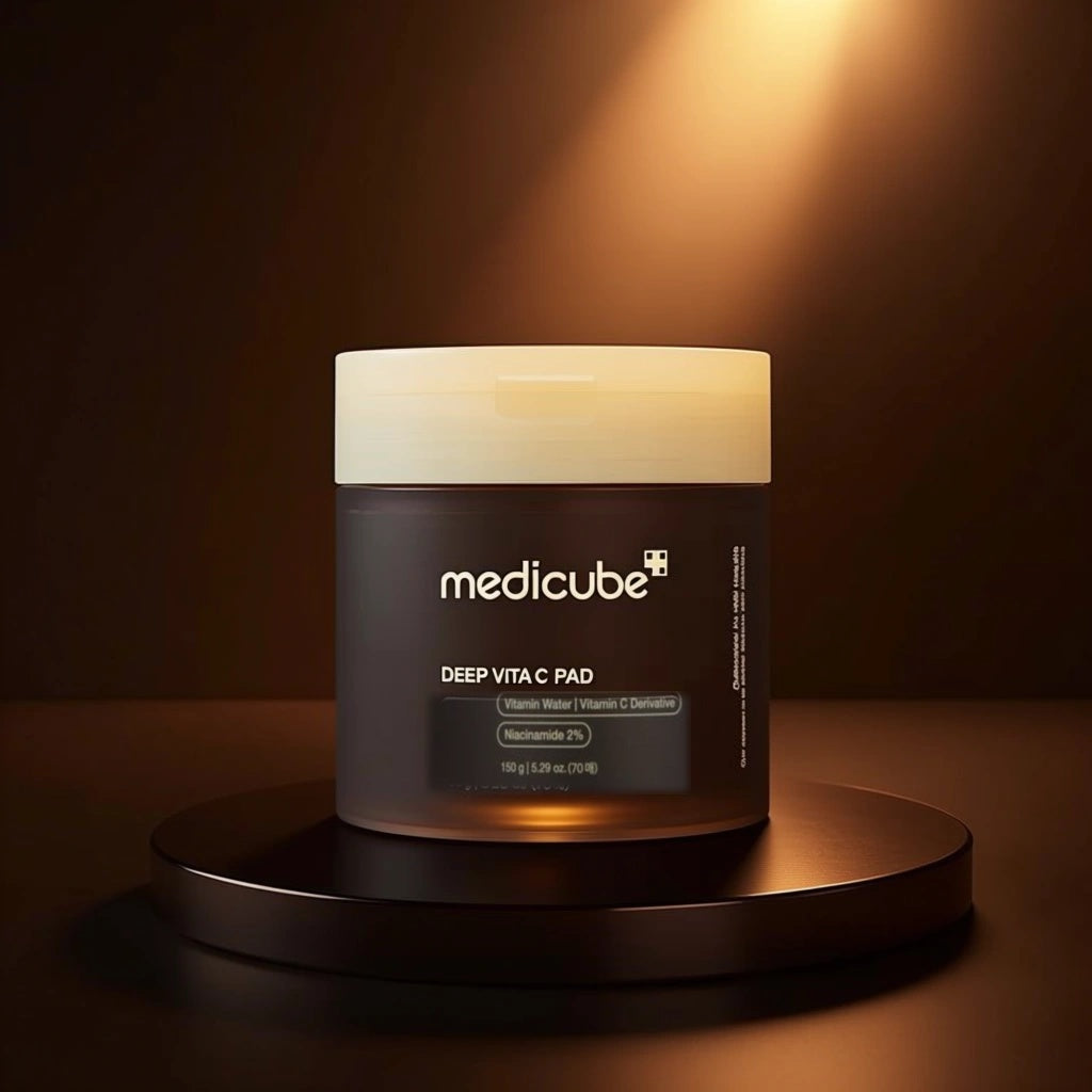 Medicube Deep Vita C Brightening Pads – Dark Spot Correcting Toner (70 Pads)