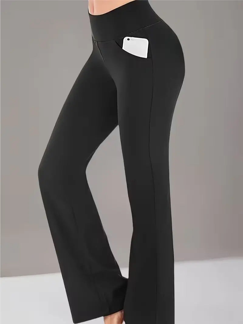 Women'S Yoga Pants, Soft High-Stretch Micro Flare Sweatpants for Workout, Gym, and Athleisure, Women'S Fashion, Sweatpants for Women