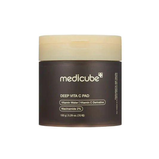 Revitalize Your Skin with Medicube Deep Vita C Pads - Brightening & Dark Spot Correcting Toner Pads (70 Pads)