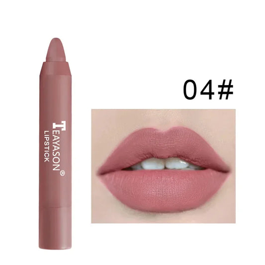3Pcs/Set Velvet Matte Lipsticks Set Long Lasting Waterproof Sexy Red Nude Lip Stick Tint Pen Natural Makeup Beauty Cosmetic