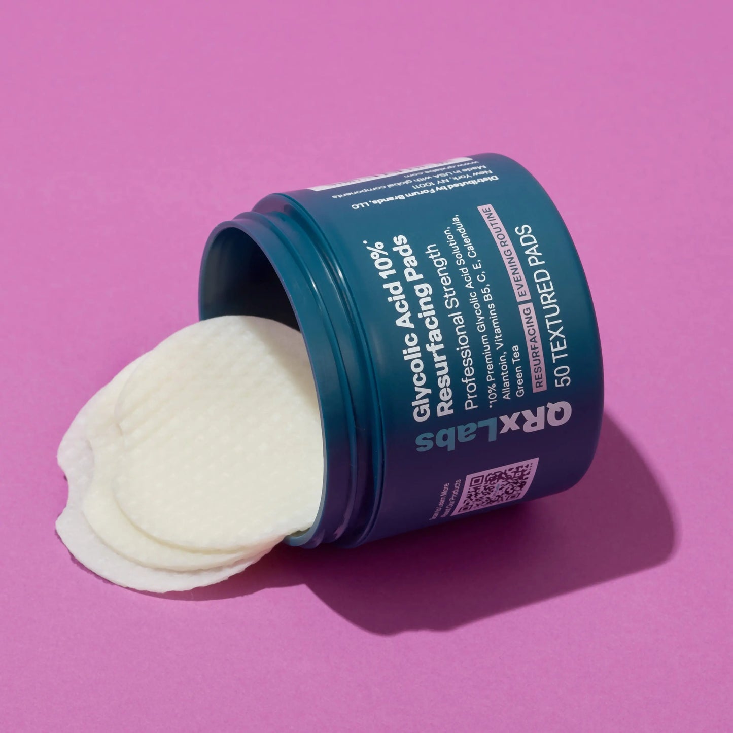 10% Glycolic Acid Resurfacing Pads Cosmetics Dark