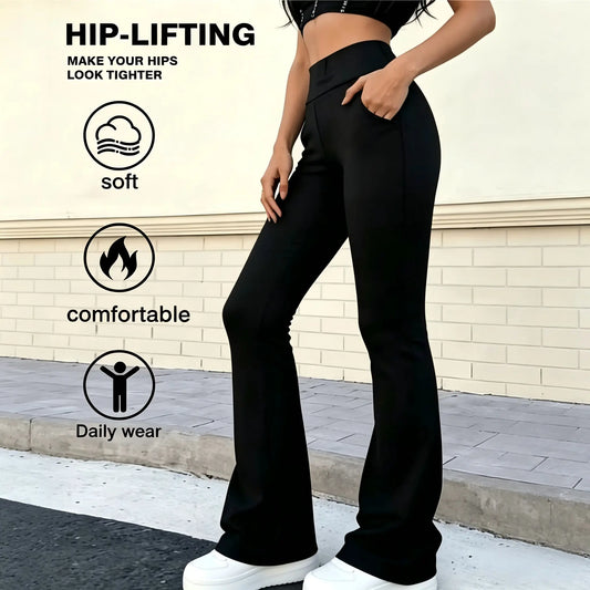 Women'S Yoga Pants, Soft High-Stretch Micro Flare Sweatpants for Workout, Gym, and Athleisure, Women'S Fashion, Sweatpants for Women