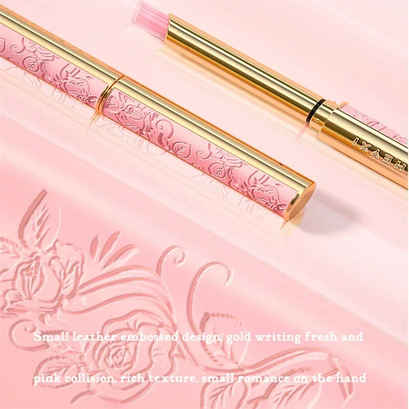 Lambskin Satin Heel Temperature Change Lip Balm, Jelly Lipstick, Non-Stick Cup, Fake Makeup Artifact, Discoloration Lipstick