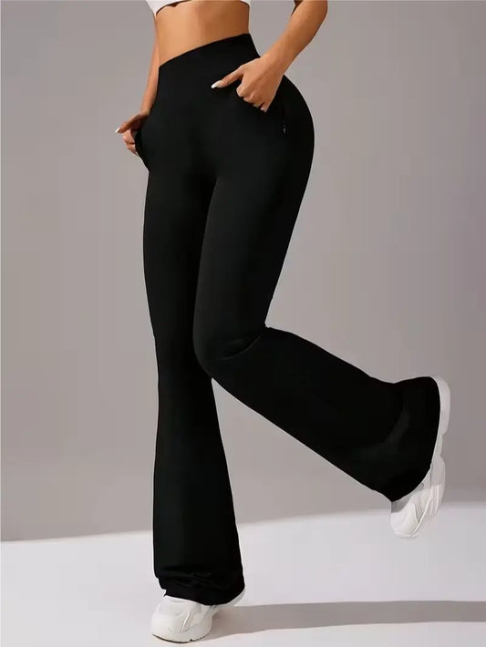 Women'S Yoga Pants, Soft High-Stretch Micro Flare Sweatpants for Workout, Gym, and Athleisure, Women'S Fashion, Sweatpants for Women