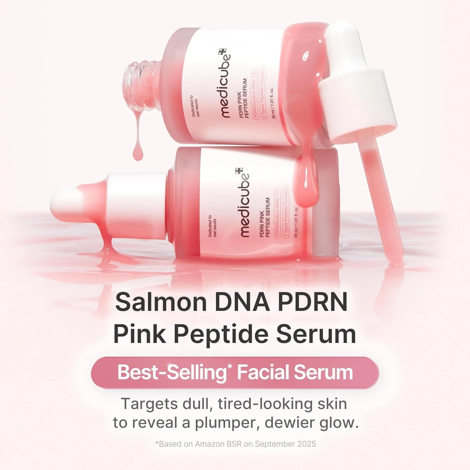 Revitalize Your Skin with Medicube PDRN Pink Peptide Serum - 30Ml for Youthful Radiance